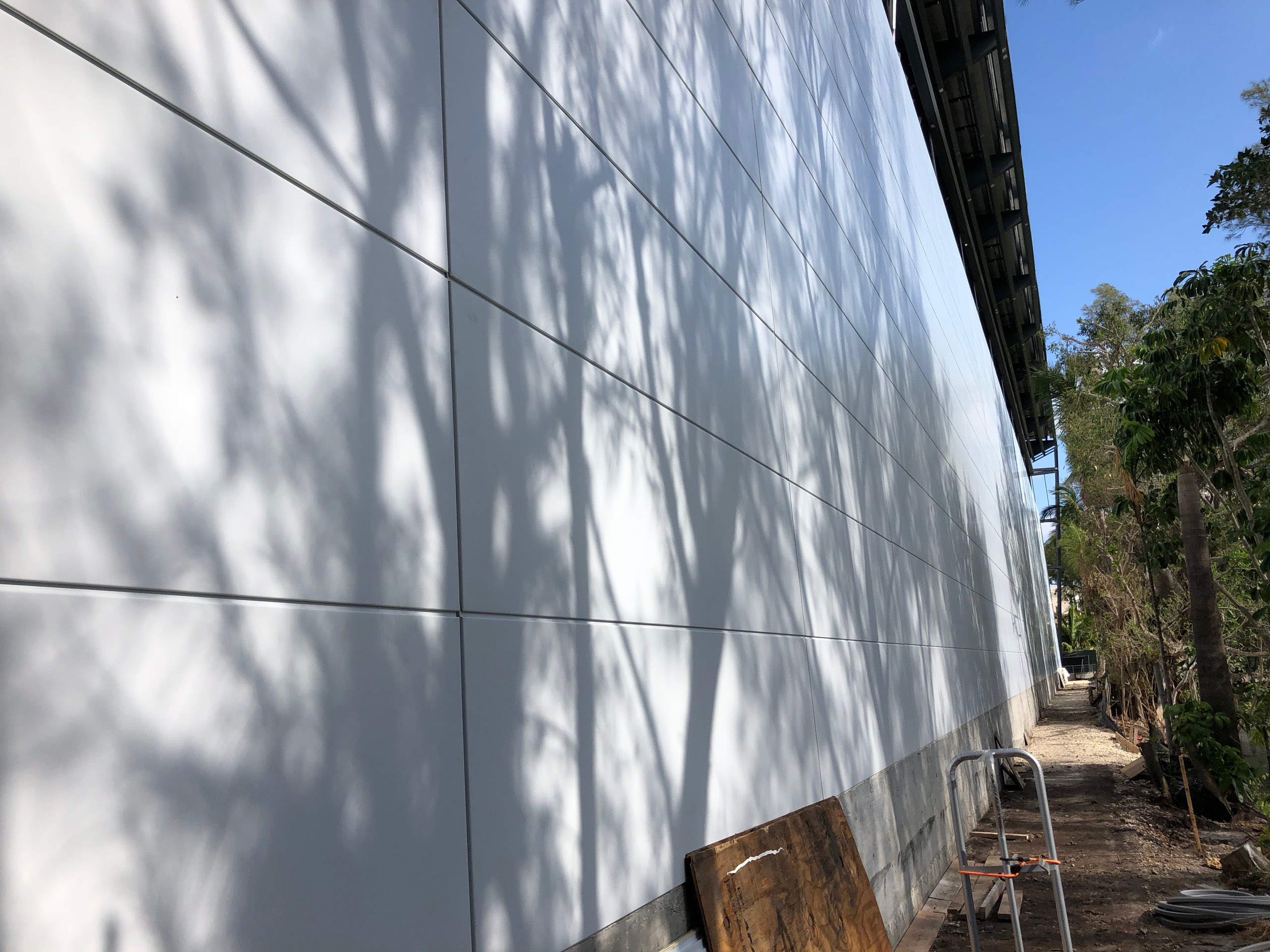  Installing IMP wall East 