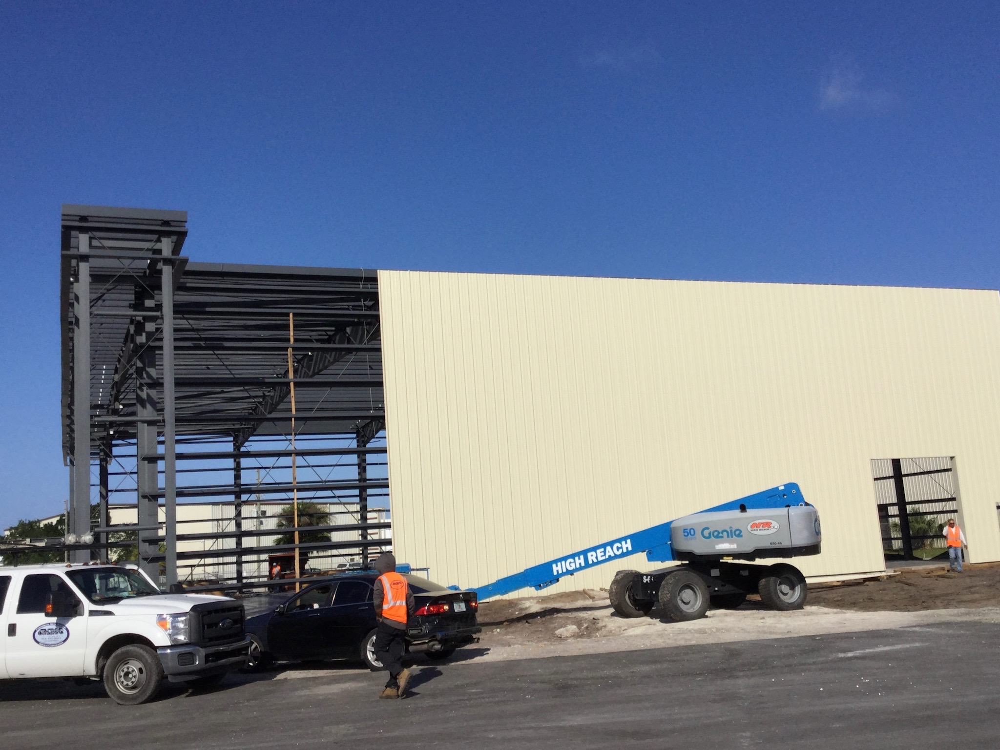  Sidewall Sheeting start 