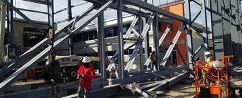  Building super truss assembly 