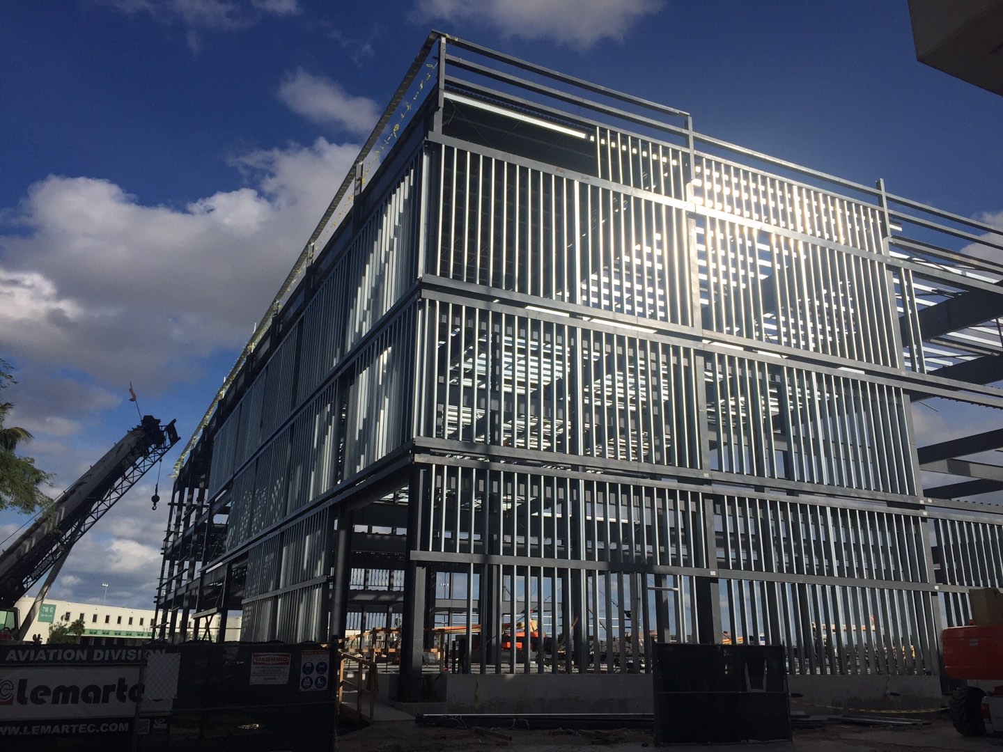 LAN Cargo Hangar Wall Framing 