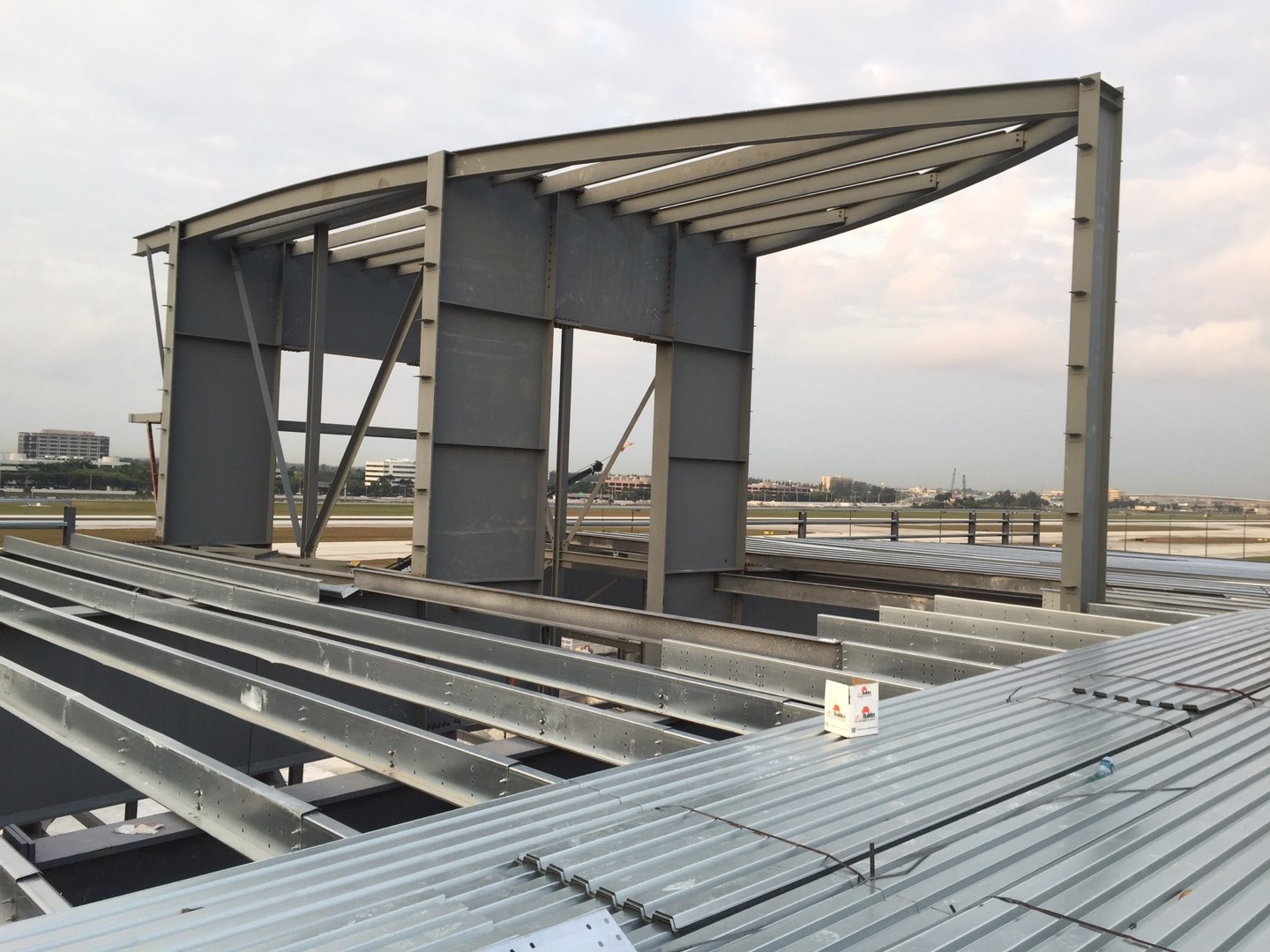  LAN Cargo Hangar Tail Door Framing 