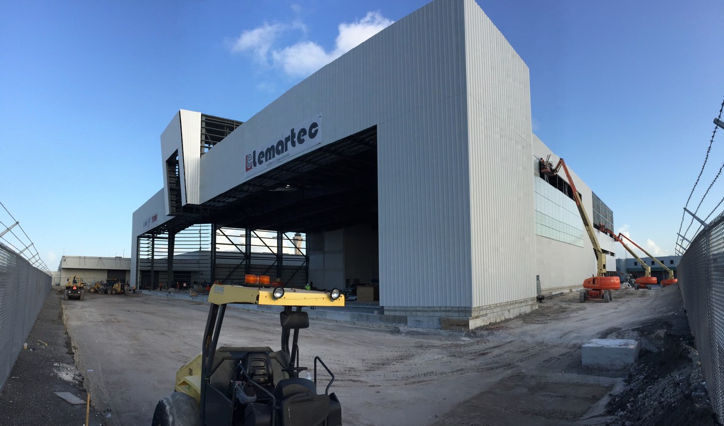  LAN Cargo Hangar Airside 