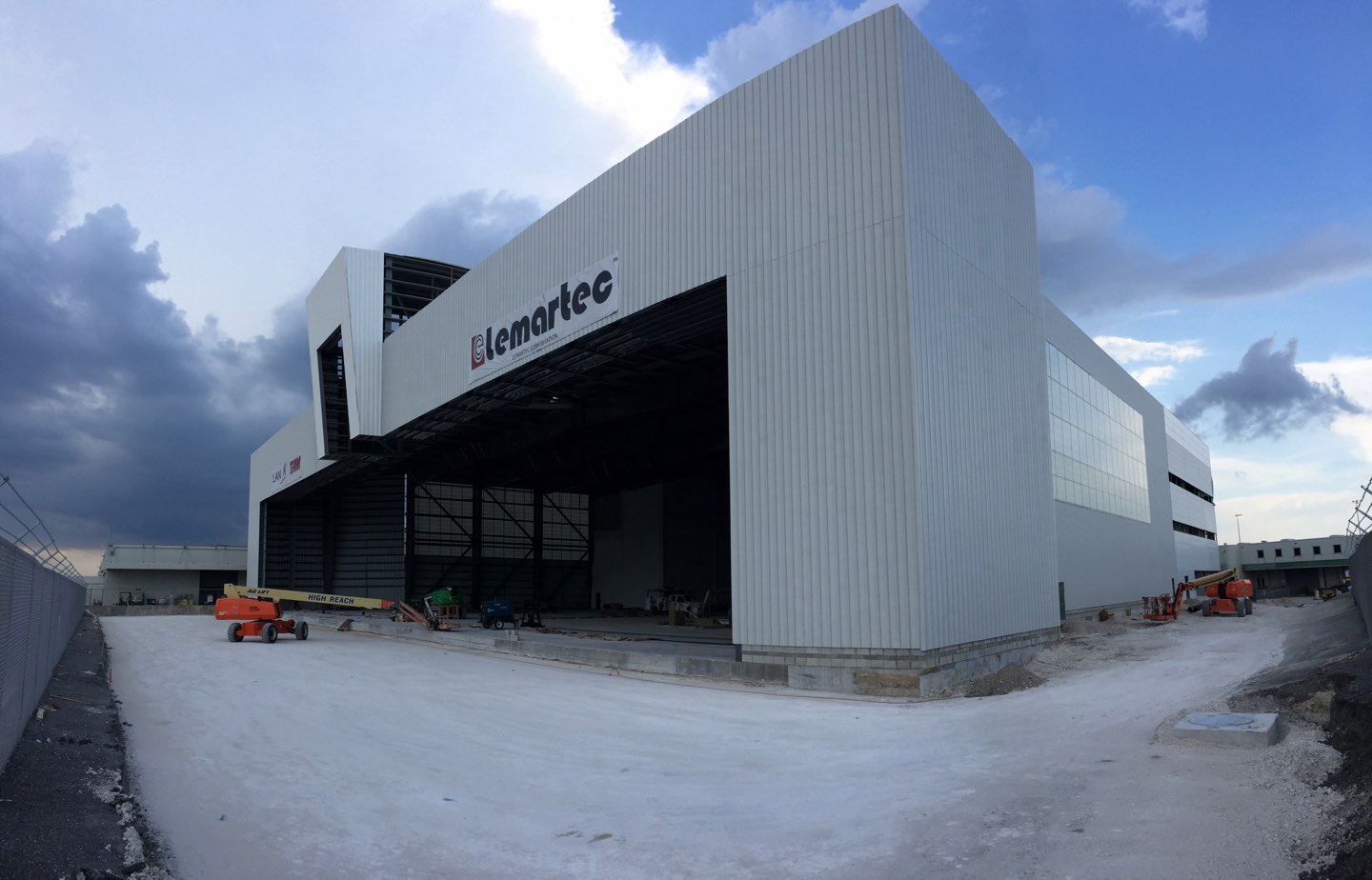  LAN Cargo Hangar Airside 