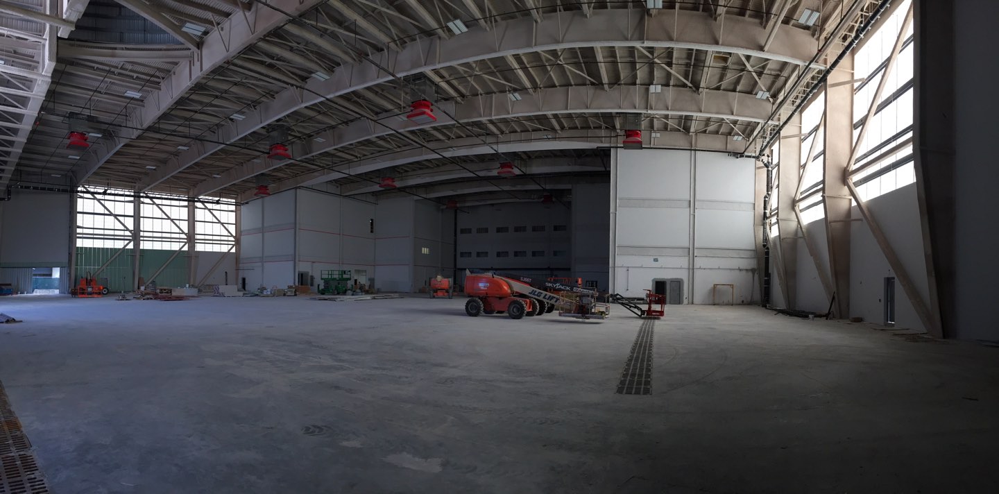  LAN Cargo Hangar Interior 