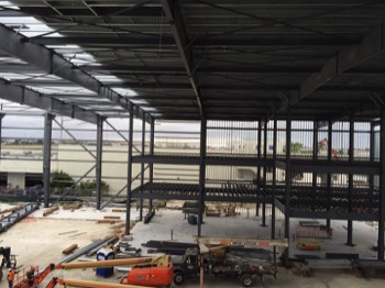  LAN Cargo Hangar Mezzanine Steel 