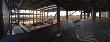  LAN Cargo Hangar View From Mezzanine 