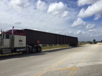  LAN Cargo Hangar Girders Shipping 