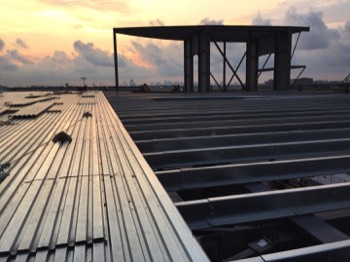  LAN Cargo Hangar Roof 