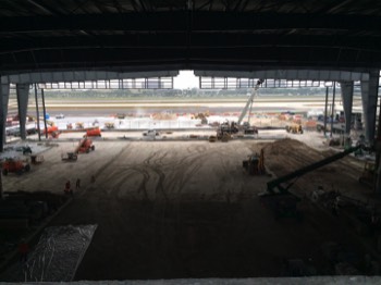  LAN Cargo Hangar Inside View 