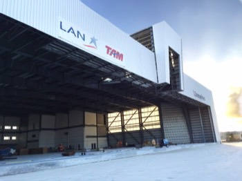  LAN Cargo Hangar Airside 