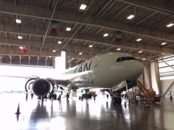  LAN Cargo Hangar Dreamliner 