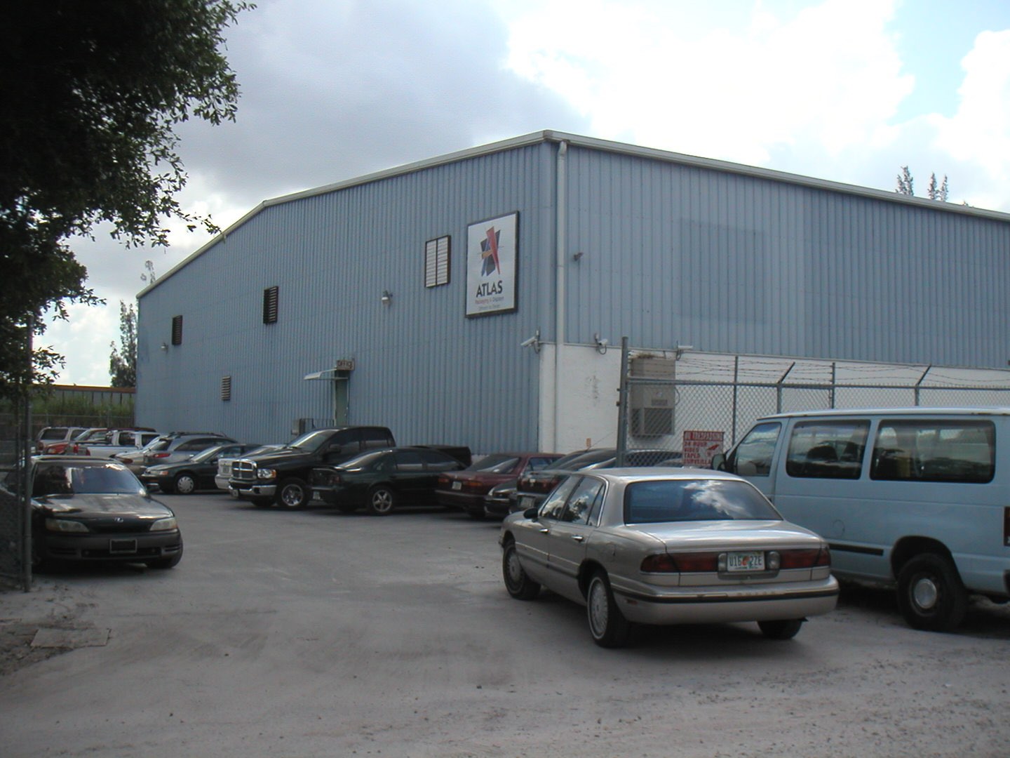  Atlas Packaging before renovation and Hurricane Hardening 